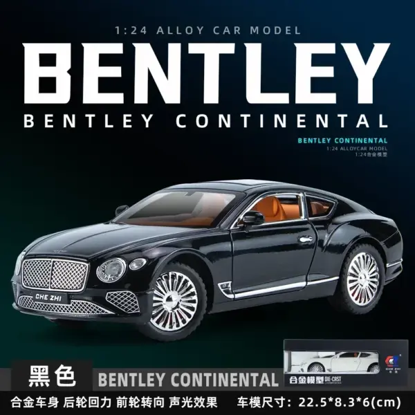 1:24 Bentley Continental GT Diecast Model Car - Image 12