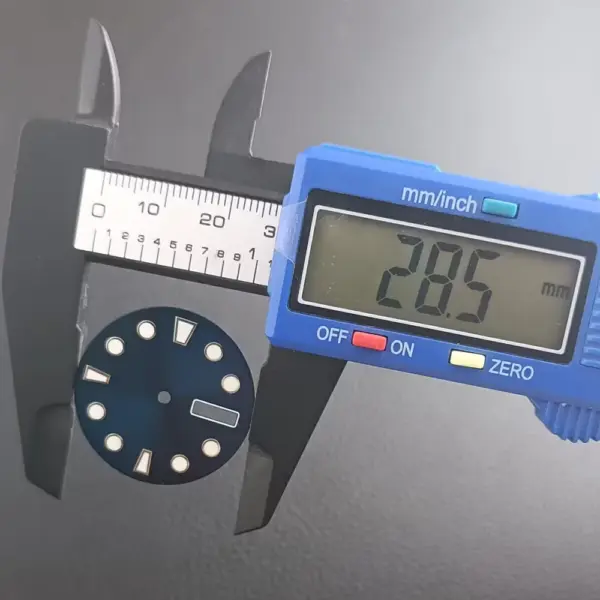 28.5mm Luminous Watch Dial for NH35/NH36 - Image 3