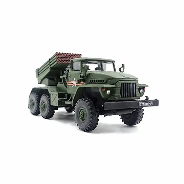 1:72 Scale Russian BM-21 Hail Model Truck