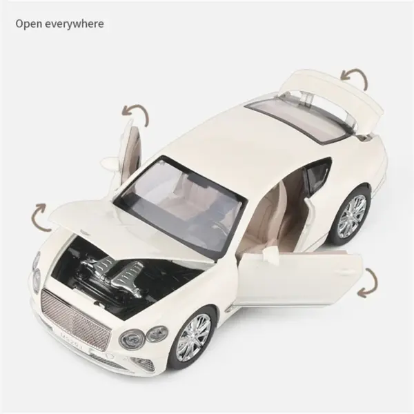 1:24 Continental GT Alloy Model Car - Image 4