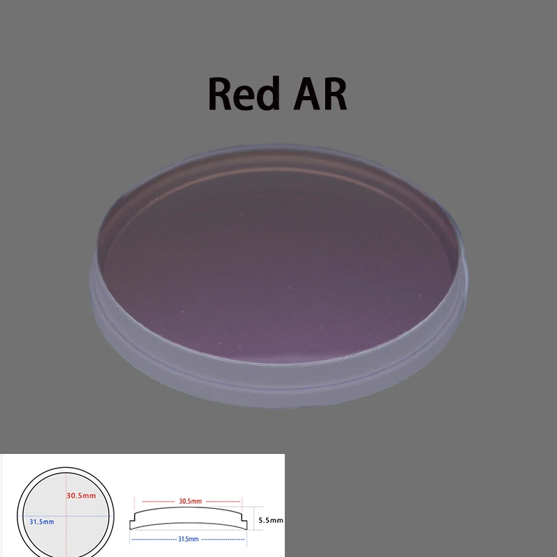 31.5mm Sapphire Crystal Watch Glass with AR Coating 4 31.5mm Sapphire Crystal Watch Glass with AR Coating - Image 4