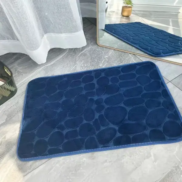 3D Pebble Memory Foam Bath Mat 40x60cm - Image 9