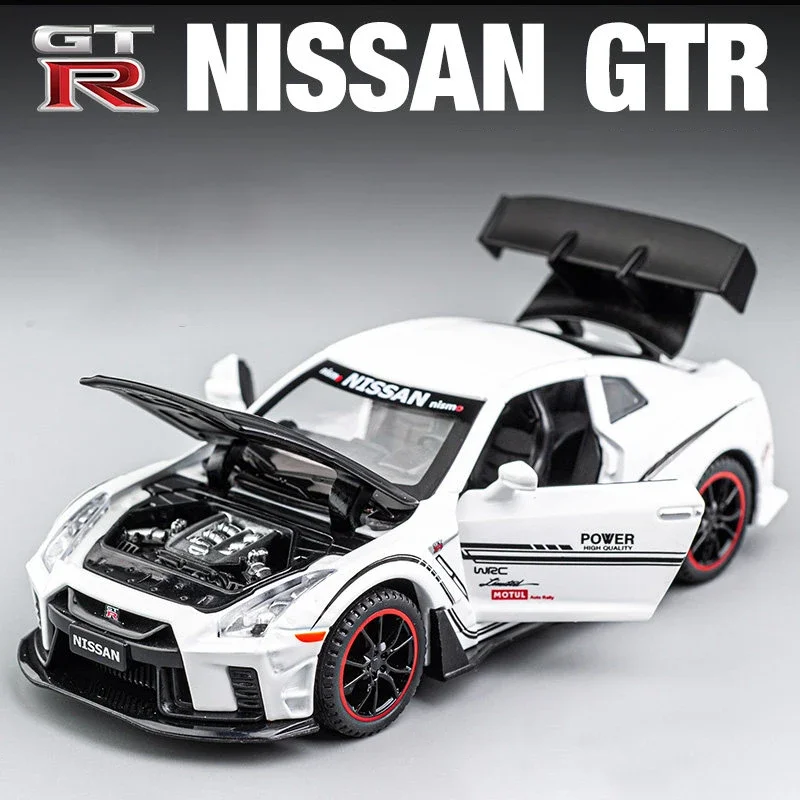 1:32 Scale Nissan GTR R35 Alloy Model Car 9 1:32 Scale Nissan GTR R35 Alloy Model Car - Image 9