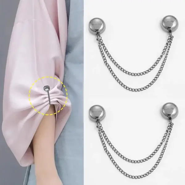 2pcs Magnetic Clothing Clips with Chain - Image 9