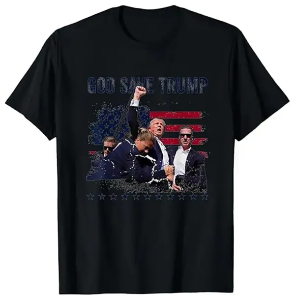 Donald Trump Supporter Cartoon T-Shirt 2024 - Image 11