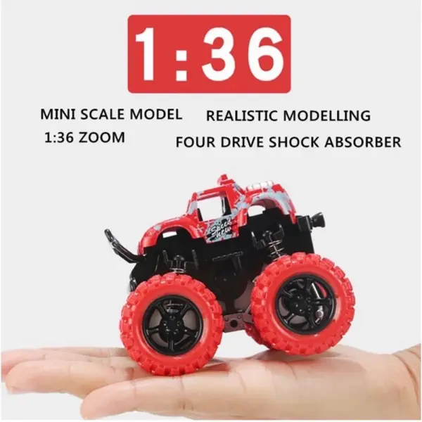 Inertia Off-Road Vehicle Toy Car for Kids - Image 3