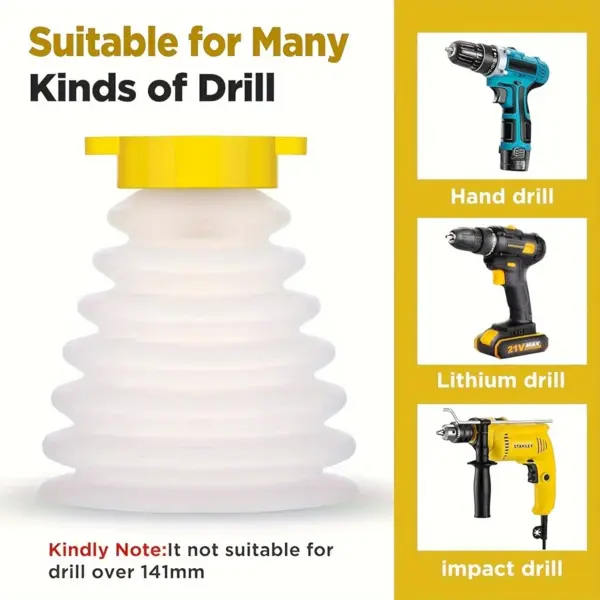 Scalable Drill Dust Cover Collector Accessory - Image 4