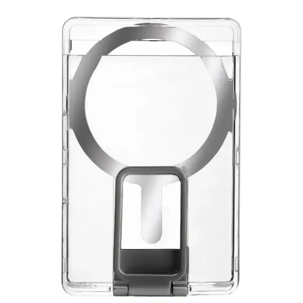 Transparent Magnetic Wallet for iPhone 15-12 - Image 7