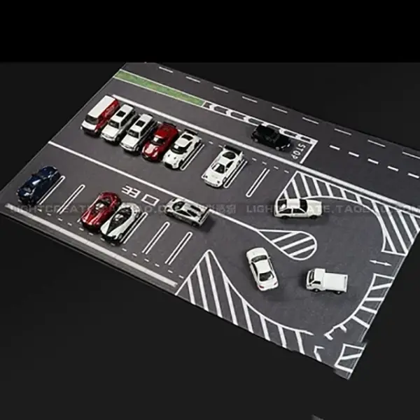 1:64 Scale City Road Scene Mat - Image 12