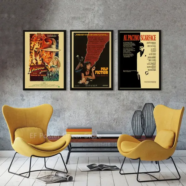 Vintage Movie Poster Art Prints for Home Decor - Image 2