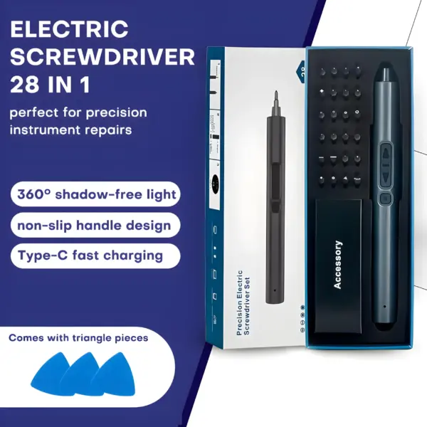 28 in 1 Precision Electric Screwdriver Set - Image 2