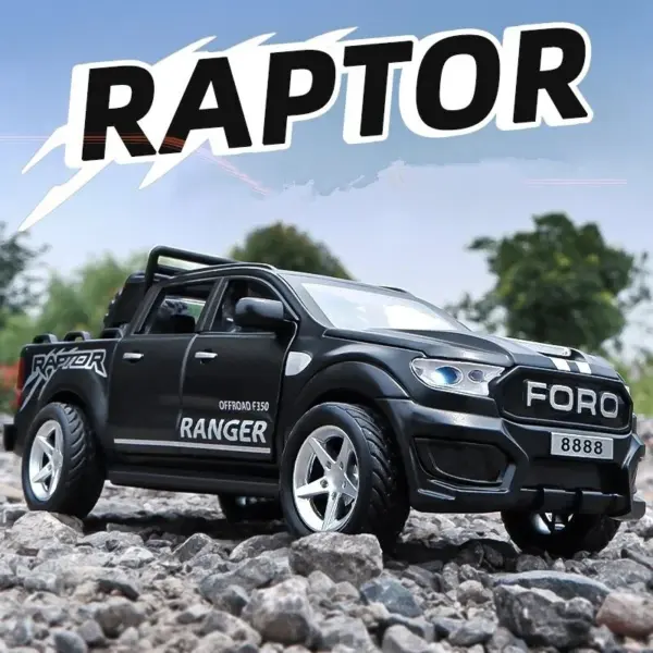 1:32 Scale Ford Raptor Diecast Model Car