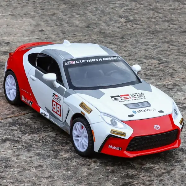 1:32 Toyota GR86 Diecast Car with Music - Image 9