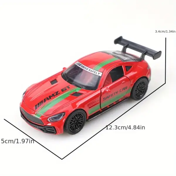 Diecast Metal Sports Car Model for Kids - Image 6
