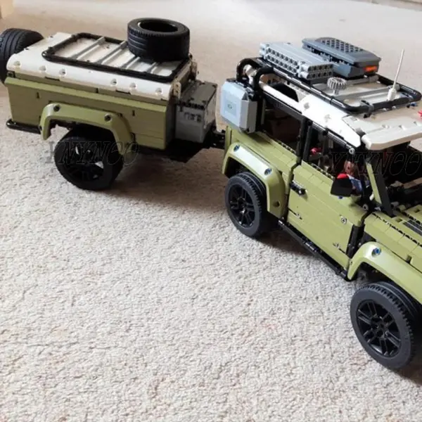 MOC Trailer Building Kit for 42110 Defender