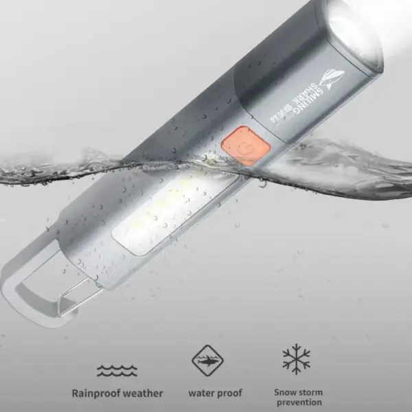 Portable USB Rechargeable Outdoor Flashlight - Image 4
