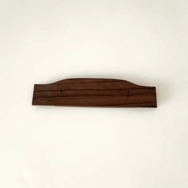 Guitar Bridge with Bone Saddle and Pins Set - Image 2