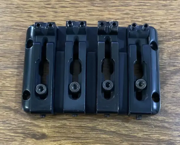 4-String Electric Bass Guitar Tailpiece Bridge - Image 2