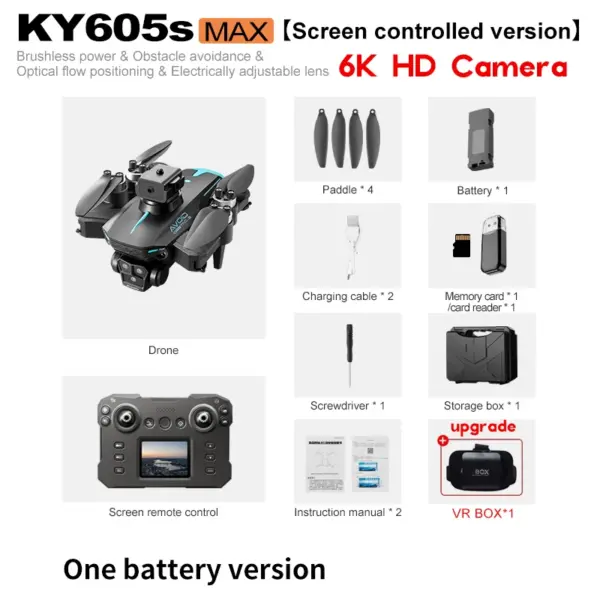 KY605S 8K Drone with 360 Obstacle Avoidance - Image 11