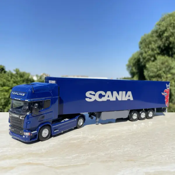 1:50 Scale Diecast Alloy Scania Truck Model - Image 5