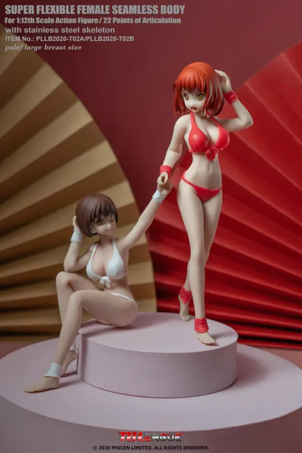 1/12 Anime Girl Action Figure Full Set - Image 2