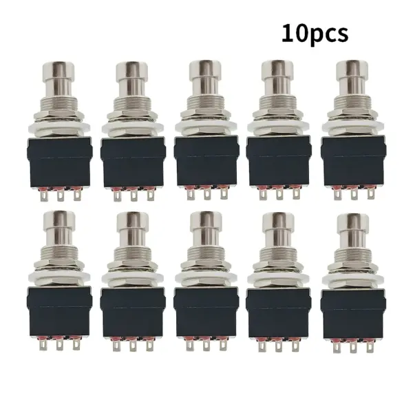 10PCS 3PDT 9 Pin Guitar Pedal Footswitch - Image 7