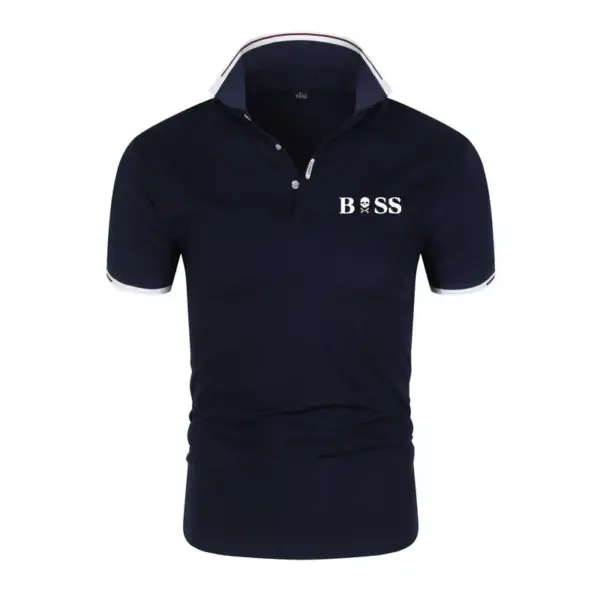 Men's Quick-Drying Short-Sleeved Polo Shirt - Image 3