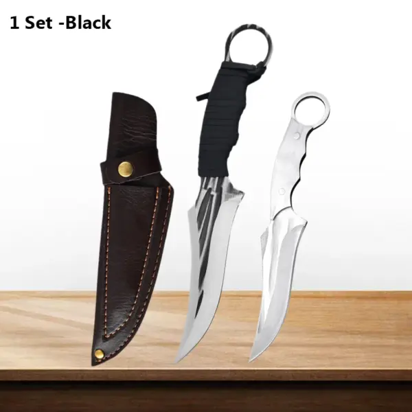 2PCS Stainless Steel Boning Knife Set - Image 7