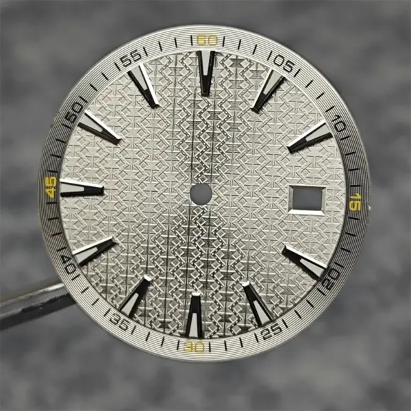 33.5mm Green Luminous Watch Dial for NH35/NH36 - Image 12