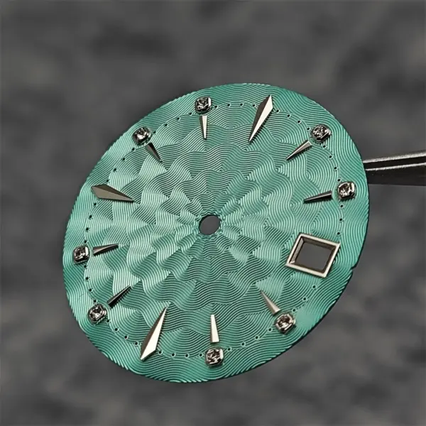 29mm Women's Watch Dial with Diamond Design - Image 10