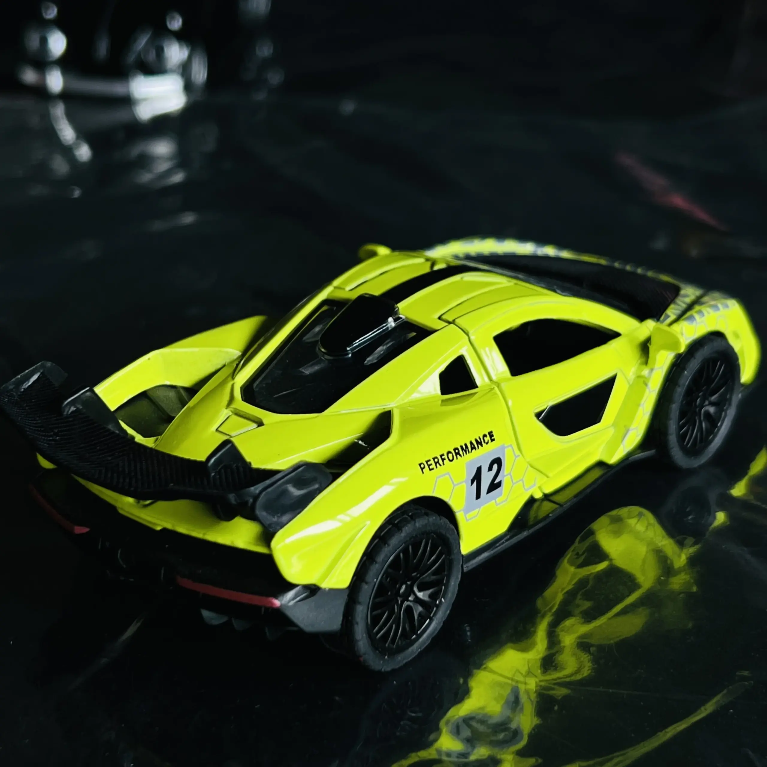 Metal Diecast Sports Car Toy Model 6 Metal Diecast Sports Car Toy Model - Image 6