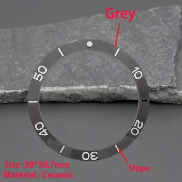 Gray Ceramic Bezel Insert for Omega Watches - Image 27