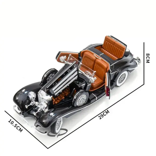 1:18 Mercedes-Benz 500K Diecast Model Car - Image 6