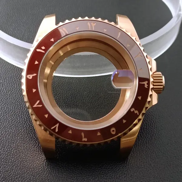 Stainless Steel GMT Watch Case for NH35 Movement - Image 13