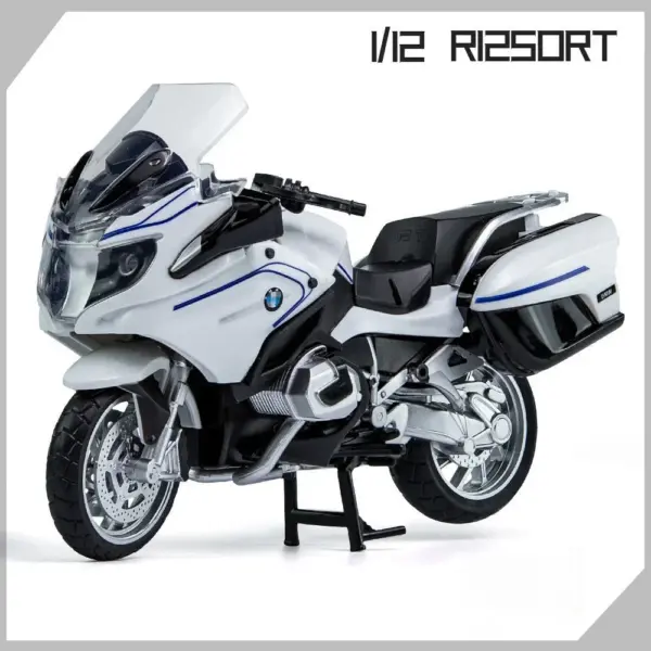 1:12 BMW R1250RT Diecast Motorcycle Model - Image 6