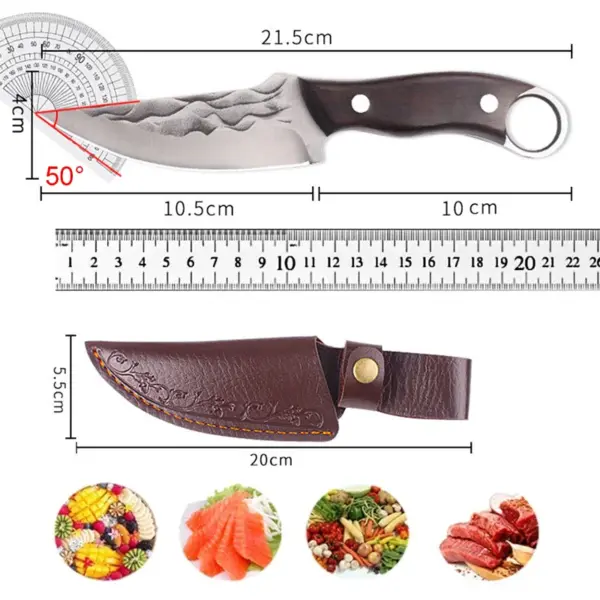 High Carbon Steel Boning Knife Set - Image 6
