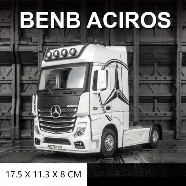 1:36 Mercedes-Benz ACIROS Diecast Model Truck - Image 6