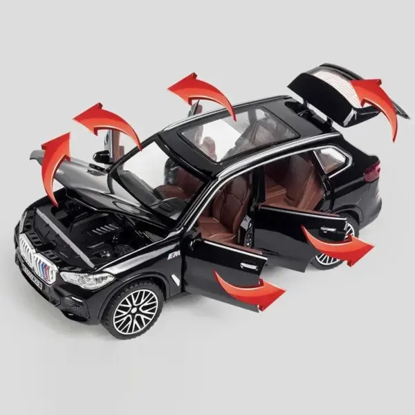 1:32 BMW X5 SUV Alloy Diecast Model Car - Image 5