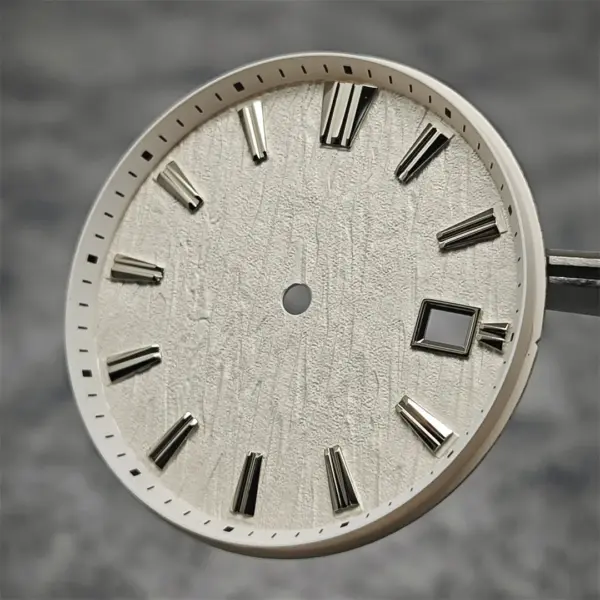 33.5mm White Birch Watch Dial for NH35/NH36 - Image 3