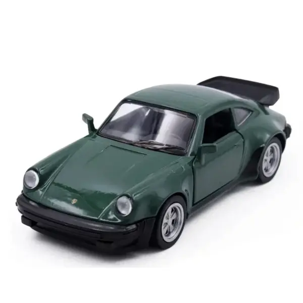 1:36 Scale Diecast Metal Porsche 911 Turbo Model - Image 8