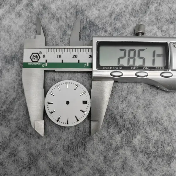28.5mm Modified Watch Dial for NH35 Movement - Image 2
