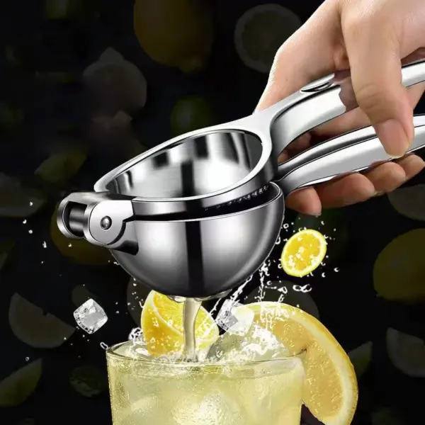 Stainless Steel Manual Lemon Squeezer Tool