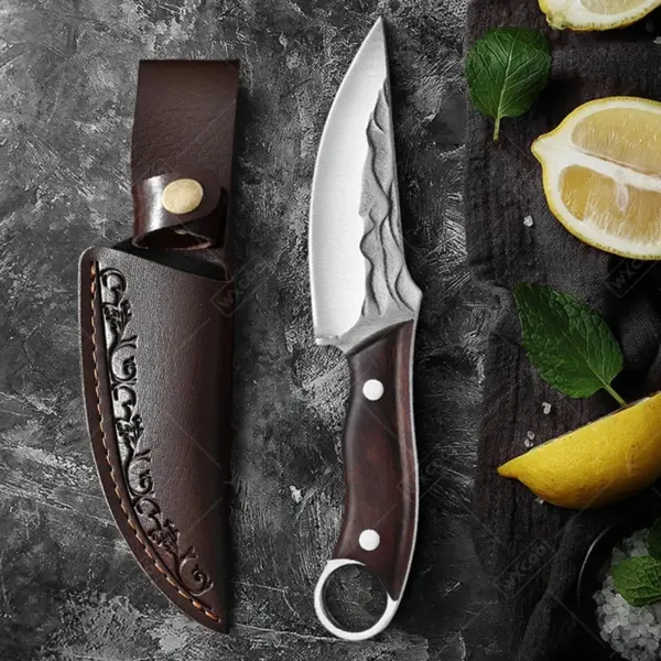 Handmade Stainless Steel Chef Knife 11.2 Inch - Image 5