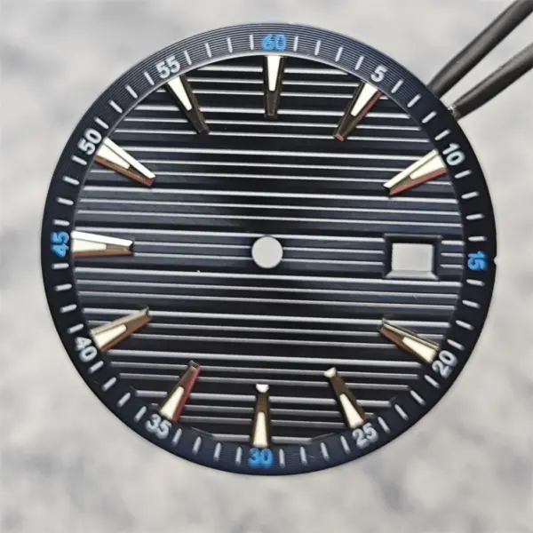 33.5mm Green Luminous Watch Dial for NH35/NH36 - Image 16