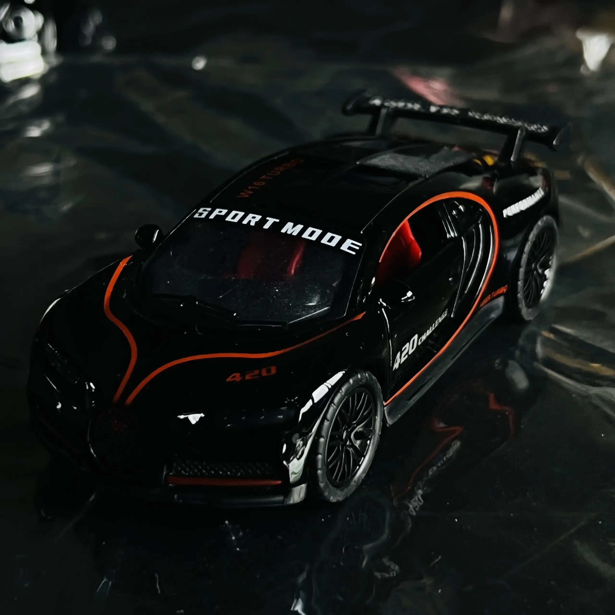 Diecast Toy Sports Car Model Collectible 4 Diecast Toy Sports Car Model Collectible - Image 4