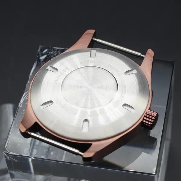 40mm Stainless Steel Watch Case for Seiko Movements - Image 5