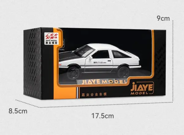 1:36 Diecast Toyota AE86 Model Car - Image 6