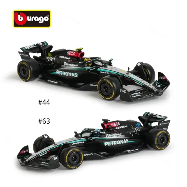 Bburago 1:43 Mercedes AMG W15 Diecast Model - Image 5