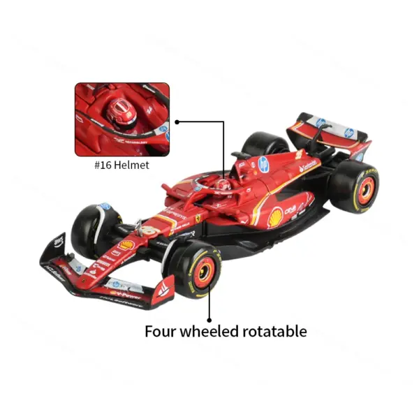 Bburago 1:43 Ferrari SF24 Diecast Model Car - Image 2