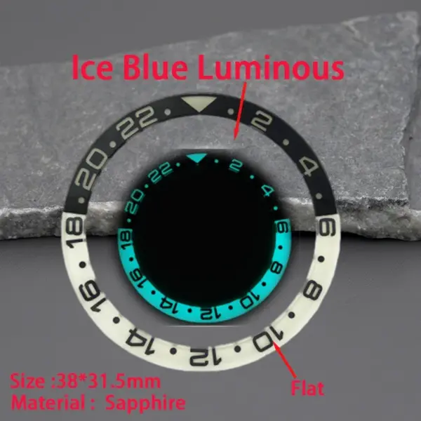 Sapphire Bezel Insert for SKX007 SRPD Watches